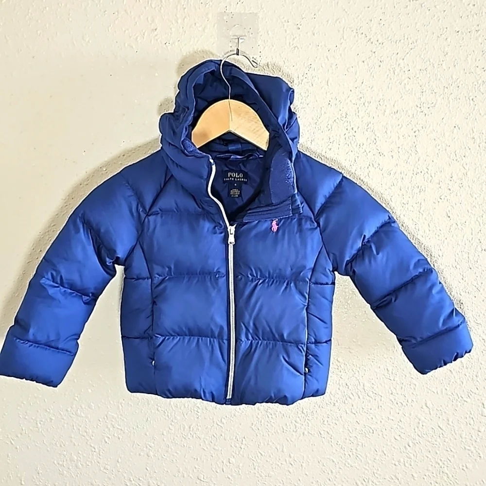 Ralph Lauren Down Puffy Girsl Jacket